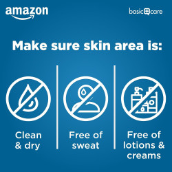 Amazon Basic Care Vendajes adhesivos | Echas de tela flexible y transpirable