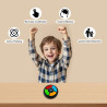 Juegos de memoria de mano para niños de 4 a 8 años