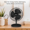 HOLMES Ventilador de mesa de 12 pulgadas