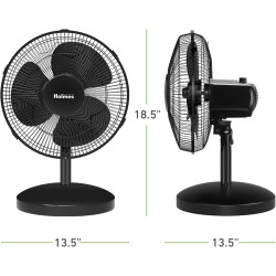 HOLMES Ventilador de mesa de 12 pulgadas