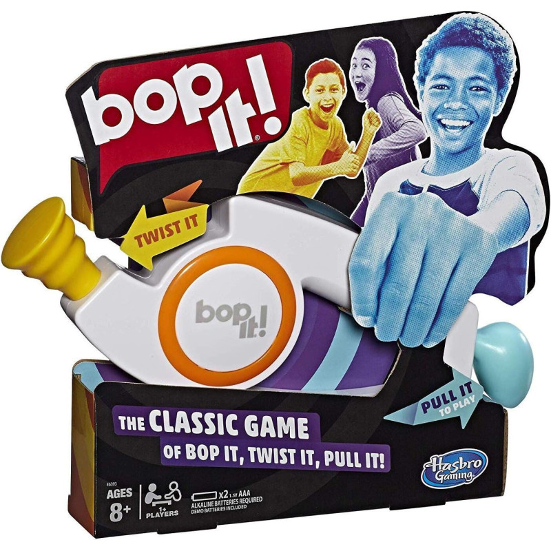 Hasbro Gaming Bop It! Juego electrónico para niños a partir de 8 años