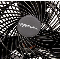 Amazon Basics - Ventilador de escritorio, cabezal de inclinación de 90 grados