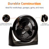 Amazon Basics - Ventilador de escritorio, cabezal de inclinación de 90 grados
