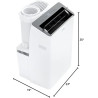 Cooper&Hunter - Aire acondicionado portátil inversor de 14,000 BTU