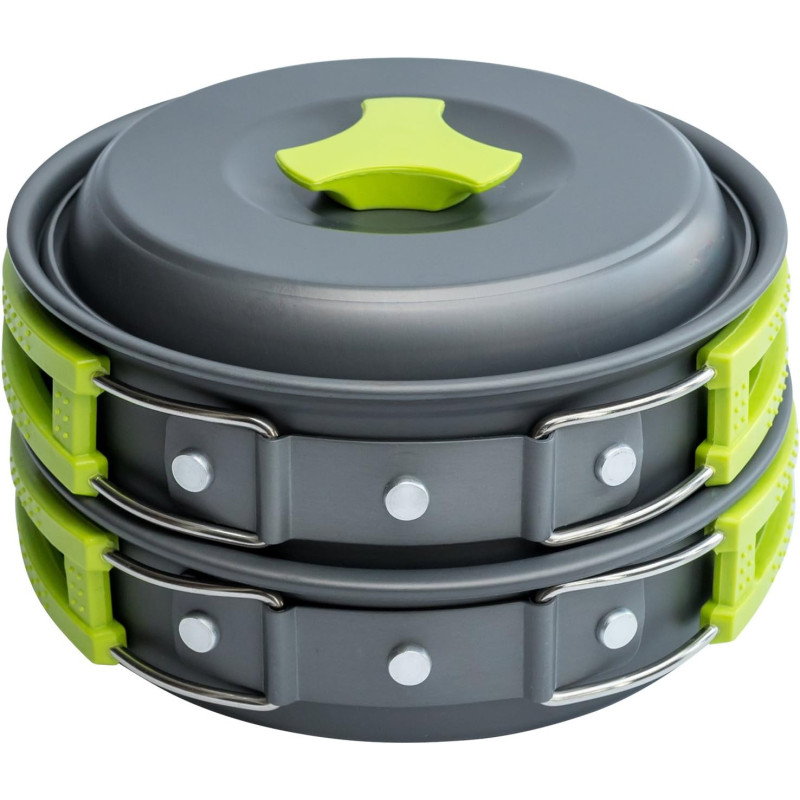 MalloMe Kit de utensilios de cocina para camping | Todo en uno de utensilos de cocina para camping