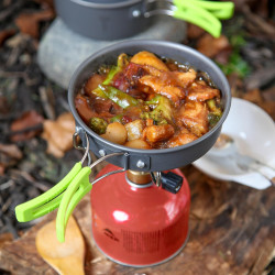MalloMe Kit de utensilios de cocina para camping | Todo en uno de utensilos de cocina para camping