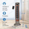 Lasko T42954 - Ventilador de torre oscilante