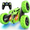 Coche de acrobacias a control remoto, 90 minutos de tiempo de reproducción, 2.4 GHz, doble cara, 360 ° giratorio RC Crawler con