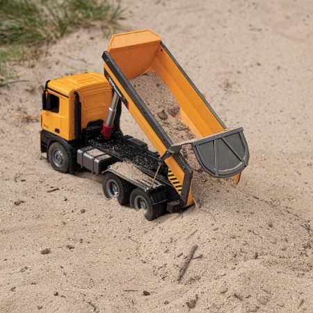 Camión de construcción a control remoto Top Race, juguete de camión de volcado RC, vehículos de construcción, juguetes de camión