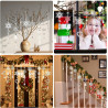 Adornos de cristal para decoración de árbol de Navidad | Adornos de arbol de navidad echos de cristal