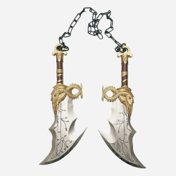 God Of War Espadas del caos de espuma  | Replica de espuma segura de las espadas del caos para cosplays