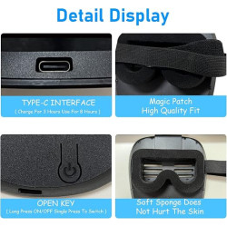 Depointer Life Máscara LED con detección de gestos