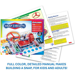 Kit para diseñar circuitos eléctricos Circuits Jr. SC-100