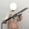 Cuchilla de Toji para cosplays | Cuchilla de espuma sin filo para cosplays