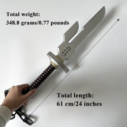 Cuchilla de Toji para cosplays | Cuchilla de espuma sin filo para cosplays