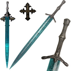 Espada de Luz de luna de Ludwig |Espada sin filo para cosplays o para coleccionar