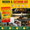Paquete de 12 bolsas repelentes de mosquitos | Bolsas de repelente para interiores o exteriores