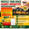 Paquete de 12 bolsas repelentes de mosquitos | Bolsas de repelente para interiores o exteriores