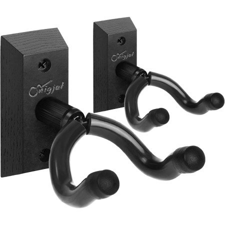 SNIGJAT Soporte de pared para guitarra, paquete de 2 soportes de pared para guitarra, soporte de pared para guitarra acústica,