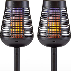 PIC - Lámpara solar portátil exterminadora de insectos | Lampara solar para insectos con activacion automatica
