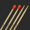 4 piezas de baquetas de silicona silenciosas para práctica de tambor, accesorio de instrumentos musicales, repuesto de silencio