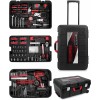 KingTool Kit de herramientas para el hogar, kit de herramientas de reparación de automóviles para el hogar de 286 piezas con