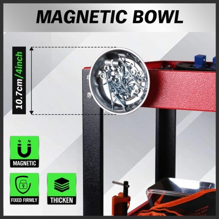 SWANLAKE Juego de destornilladores magnéticos de 118 piezas con clasificación de plástico, herramientas para hombres (118