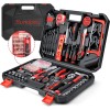 Sundpey Kit de herramientas para el hogar, 257 piezas, juego de herramientas de reparación de automóviles para el hogar, juego