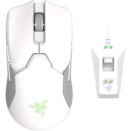 Razer Viper Ultimate - Mouse inalámbrico ligero para juegos y base de carga RGB: tecnología inalámbrica Hyperspeed - Sensor