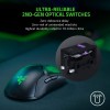 Razer Viper Ultimate - Mouse inalámbrico ligero para juegos y base de carga RGB: tecnología inalámbrica Hyperspeed - Sensor