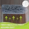 IVYROLL Plumero de telaraña con poste de extensión, cepillo de telaraña y kit de plumero de techo para limpieza, limpiador de