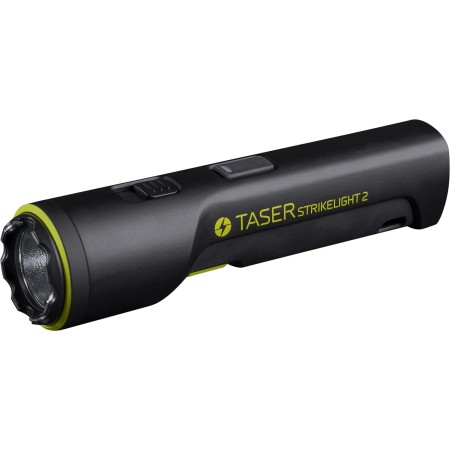 TASER StrikeLight 2 Rechargeable Self-Defense Flashlight | Perfect for Running, Jogging, Pet Walking | Portable, Lightweight,