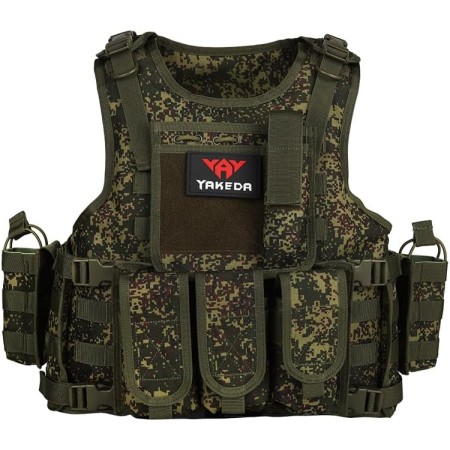 vAv YAKEDA Chaleco táctico Airsoft para hombre