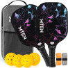 Palas de pickleball | Set de pickleball con pelotas y banda incluidos
