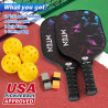 Palas de pickleball | Set de pickleball con pelotas y banda incluidos
