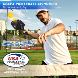 Palas de pickleball | Set de pickleball con pelotas y banda incluidos