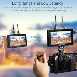FEELWORLD FT6 FR6 5.5 pulgadas Transmisión de video inalámbrica DSLR Cámara Monitor