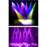 Luces LED de escenario, luces de cabeza móvil, 60 W, focos LED DMX 512