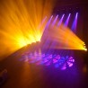 Luces LED de escenario, luces de cabeza móvil, 60 W, focos LED DMX 512