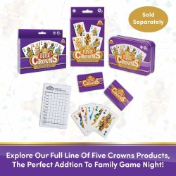 Juego de mesa, Five Crowns, Cinco Tronos, Multi Color