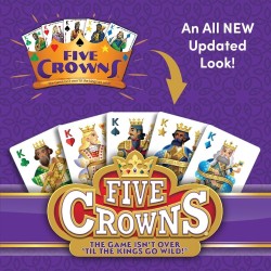 Juego de mesa, Five Crowns, Cinco Tronos, Multi Color