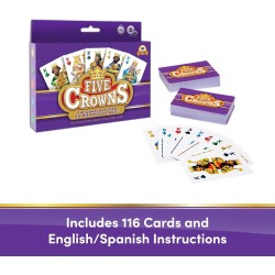 Juego de mesa, Five Crowns, Cinco Tronos, Multi Color