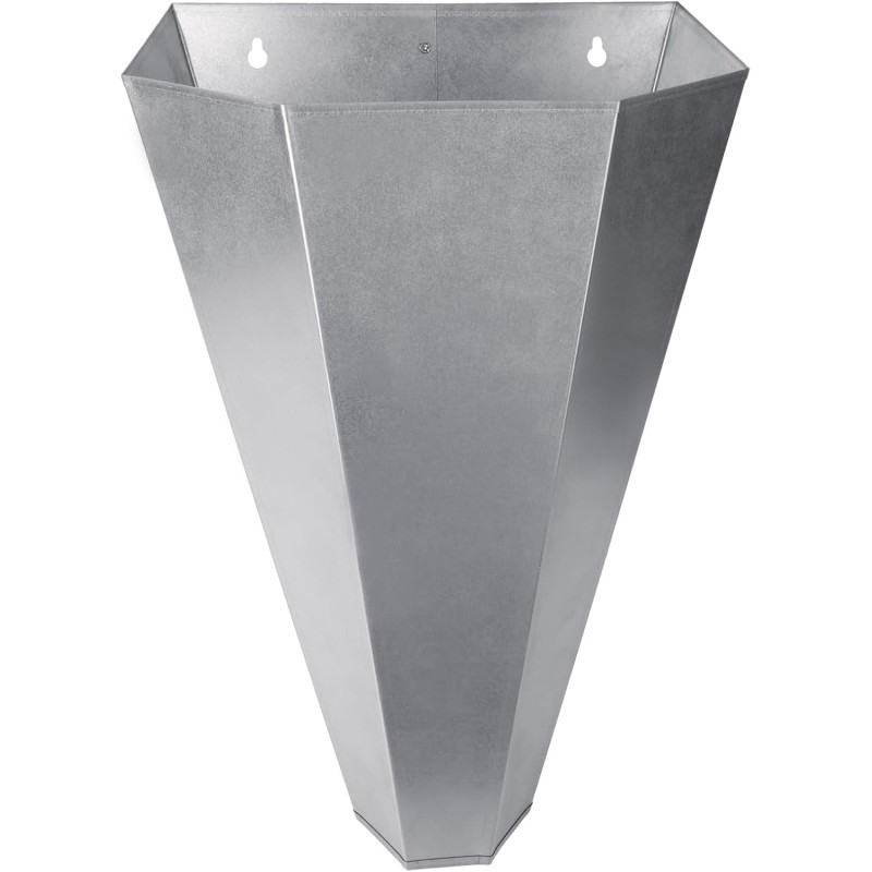 Cono de pollo de tamaño mediano de acero galvanizado para aves de corral Cono de pollo de tamaño mediano de acero galvanizado para aves de corral