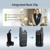 Retevis RT22S Walkie Talkies para adultos, radio de 2 vías con auricular