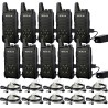 Retevis RT22S Walkie Talkies para adultos, radio de 2 vías con auricular