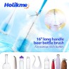 Holikme - Juego de 8 cepillos para limpiar botellas
