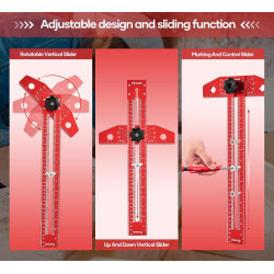 Saker Regla de línea | Ideal para carpinteria