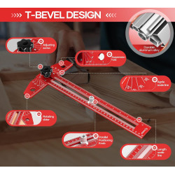 Saker Regla de línea | Ideal para carpinteria