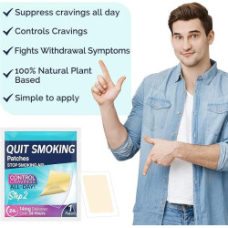 Parches para dejar de fumar | Con ingredientes 100% naturales