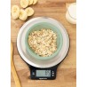 Báscula digital de cocina con pantalla LCD